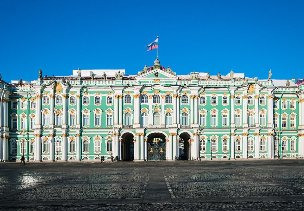 Зимний дворец Санкт-Петербург Растрелли